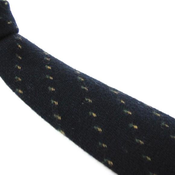 Vintage GIORGIO ARMANI Lambs Wool Tie 3" Slim Gray - Picture 2 of 6